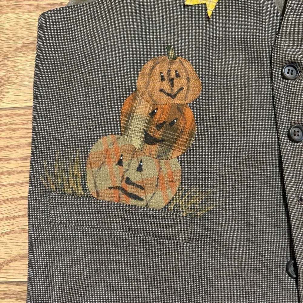 Vintage Halloween Vest Large - Picture 3 of 8